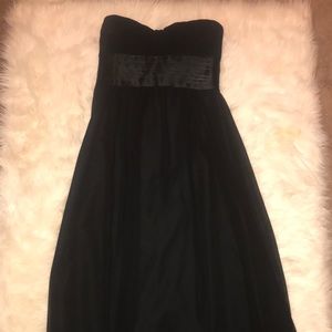 Black full length formal gown